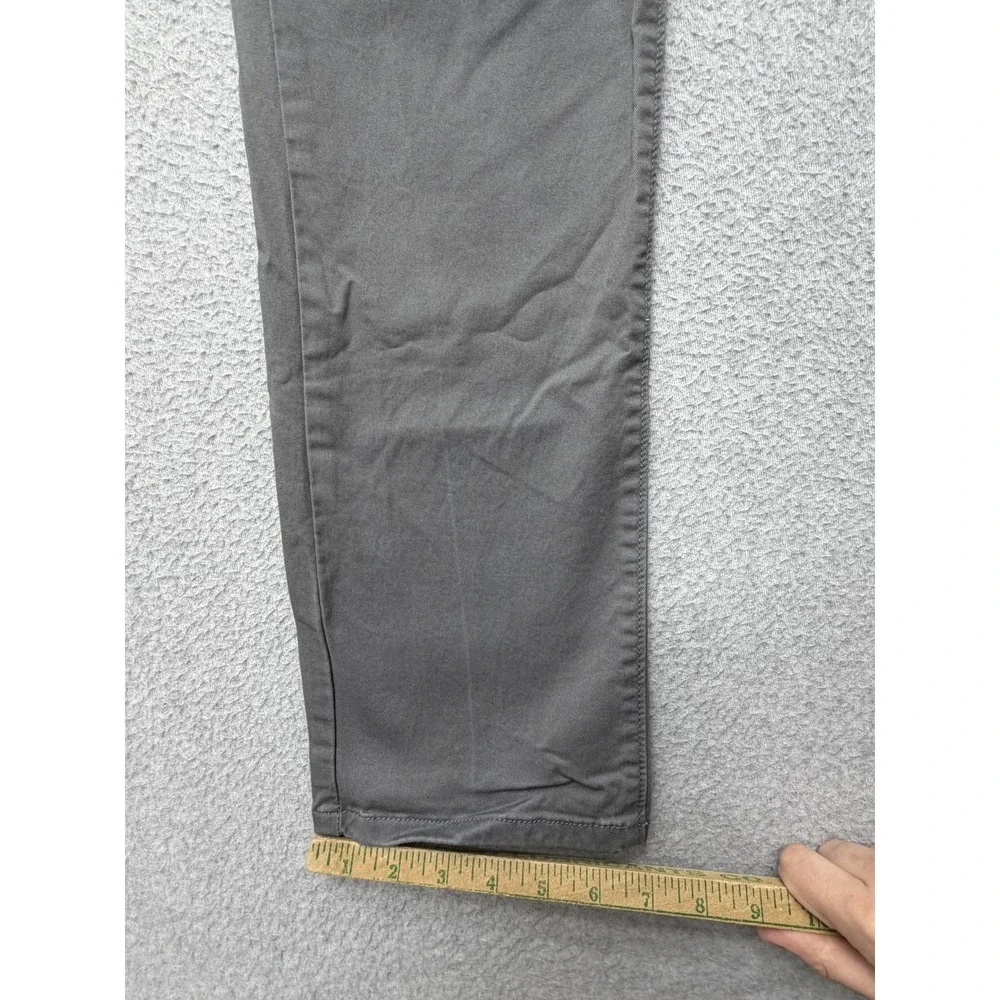 UNTUCKit Pants Mens 32x30 Gray Stretch 5 Pocket Chino Straight Casual Everyday